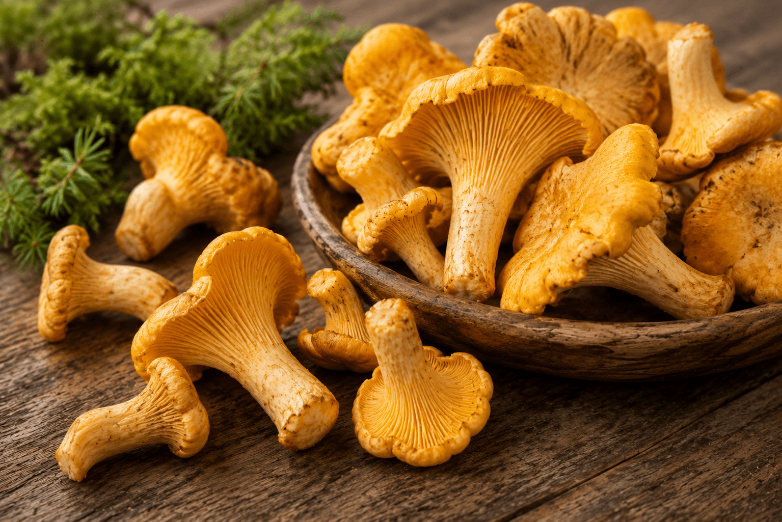 Chanterelle (Cantharellus Cibarius)