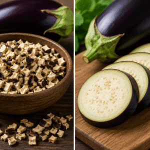 Aubergine Granules & Slices